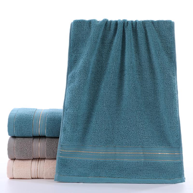 Soft, Absorbent Cotton Face Towel: Ideal for Men & Women, Embroidered Logo, Perfect for Adults