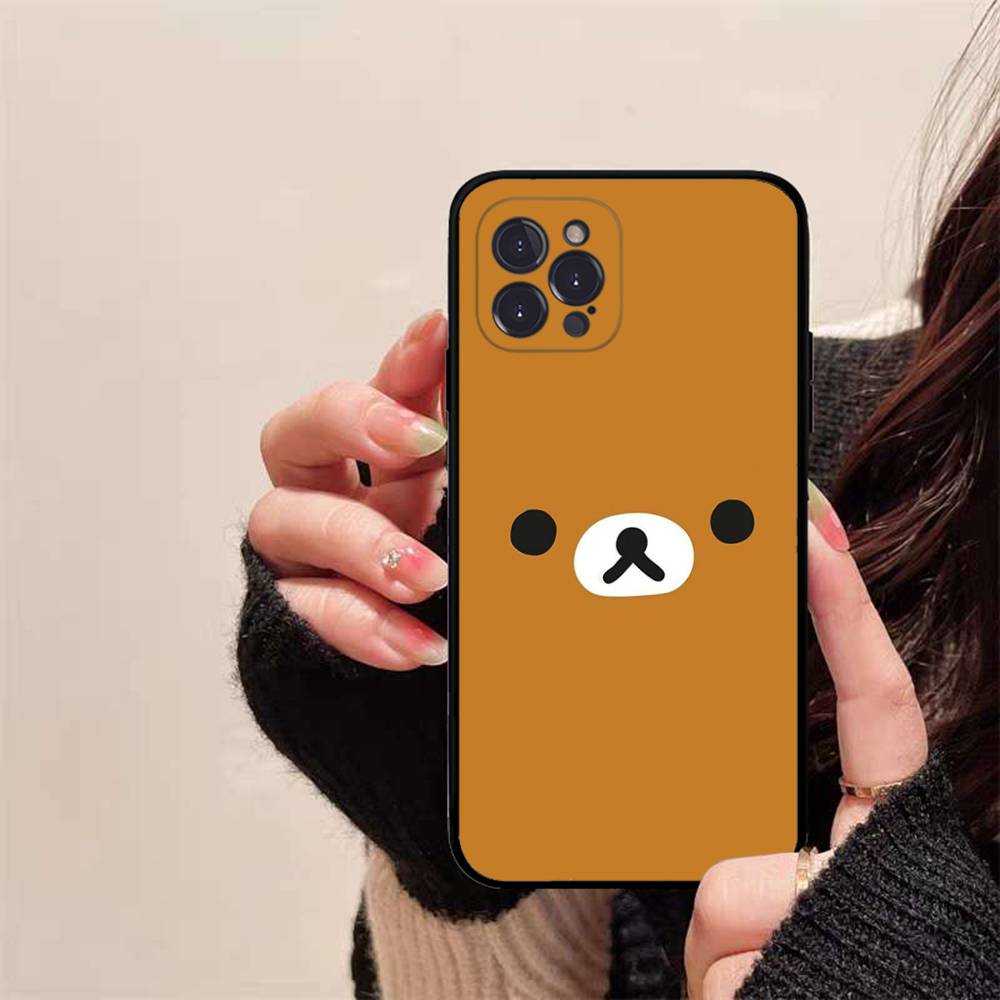 

Популярный Милый Чехол Для Телефона R-RrilakkumaS Медведь Для IPhone 16 15 14 13 12 Mini 11 Pro XS Max X XR SE 6 7 8 Plus Мягкий iPhone 16