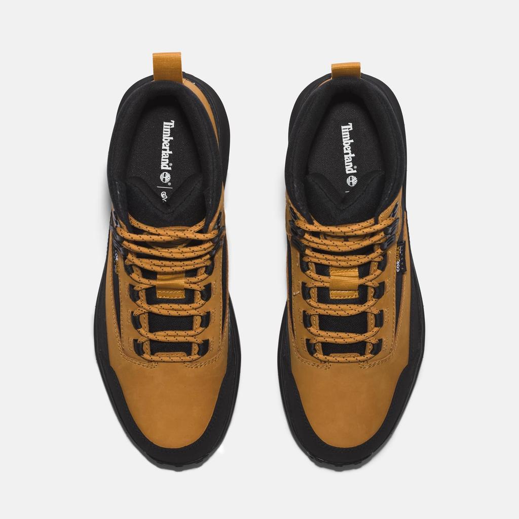 Timberland Converge Leather & Fabric Mid Men's TB0A652D2311 Wheat with Black Nubuck, 9.5 / 27.5cm