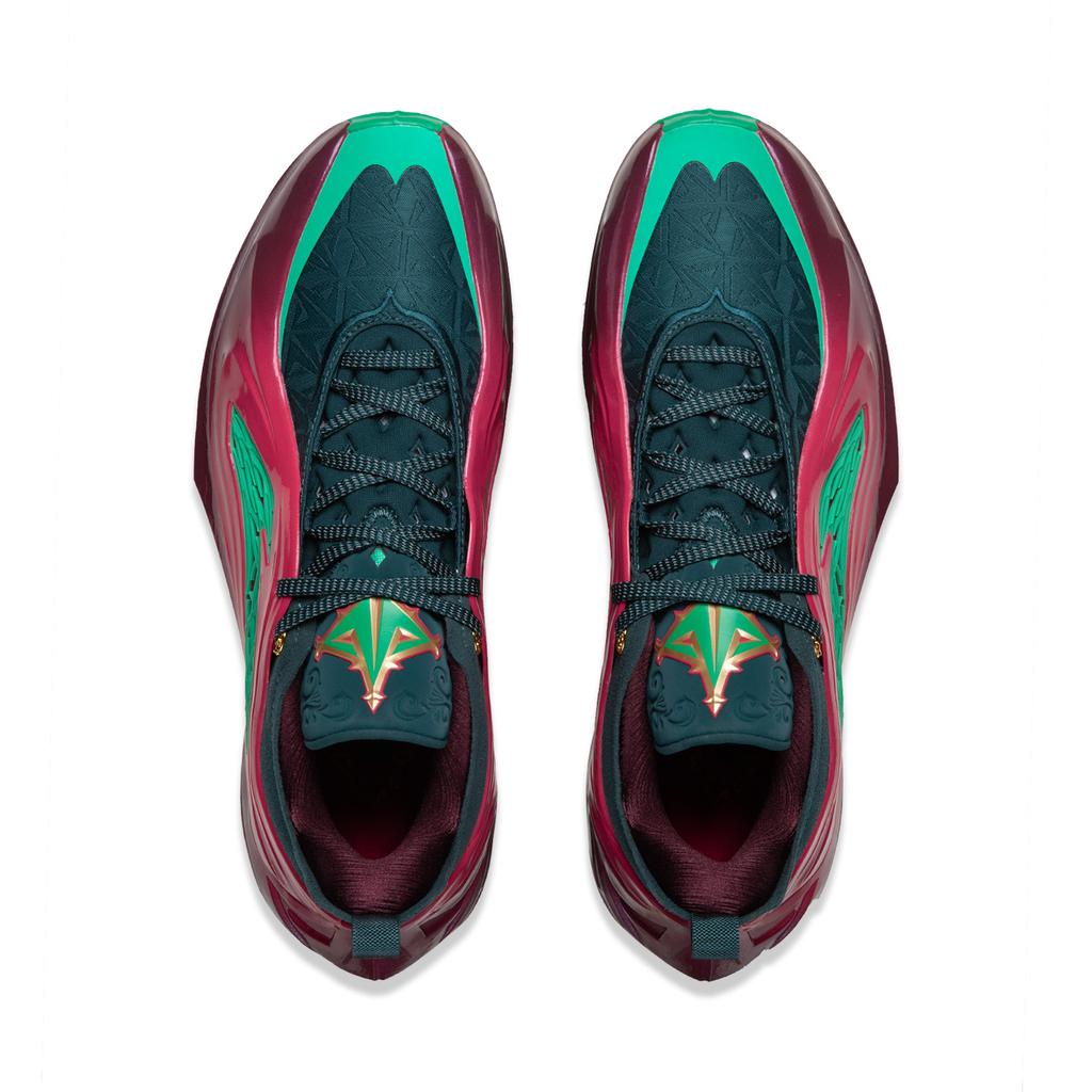 Li Ning JB4 Odpružení Protiskluzové Odolné proti oděru Prodyšné Odrazový Grip Nízké Basketbalové boty Pánské ABAV089-26