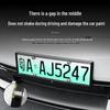 Floating License Plate Frame with Silicone Pad for Xiaomi YU7