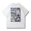 Japanese Anime ONE PIECE ONE PIECE Shortsleeved Tshirt Summer Loose Tide