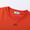 9014 Off-White 2025 Frühjahr/Sommer Neue Rendering Pfeilmuster Rundhals Kapuzen Kurzarm Herren- und Damen-T-Shirts