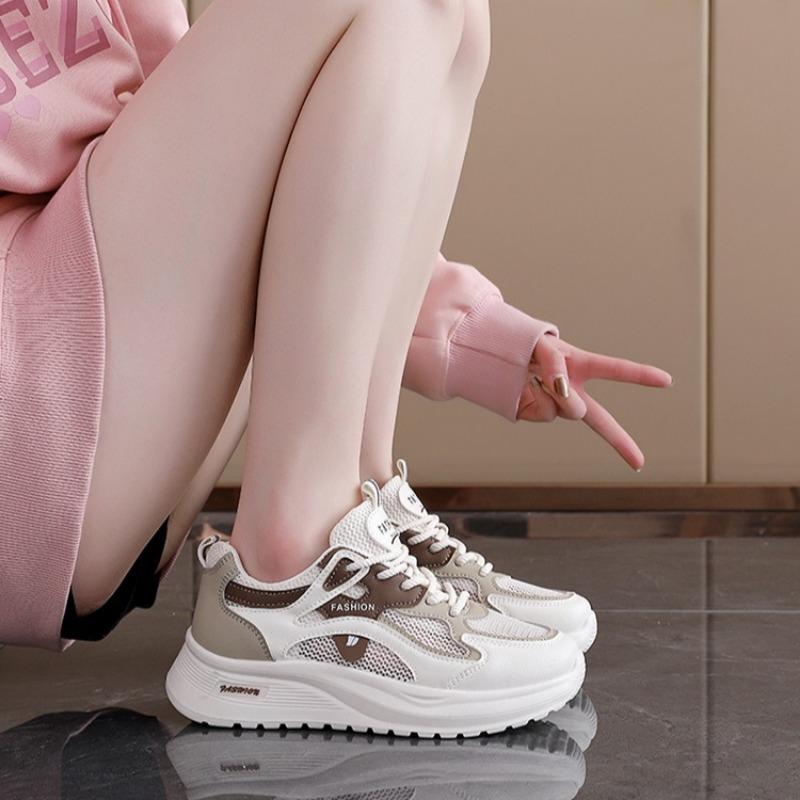 Fashion Youth Women Student Sport Shoes Outdoor Breathable Comfortable Platform Running Shoes Outdoor No Slip Casual Sneakers Zapatillas