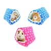 Winter Rabbit Cage Fleece Small Animal House Hamster Sleeping Bed Warm Pad Guinea Pig Mat