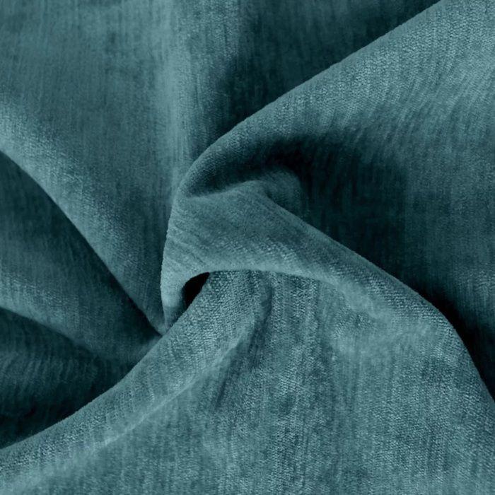 Rideau Thermique - Velvet bleu canard - 140 x 260 cm - Doublure polaire - 8 œillets métal