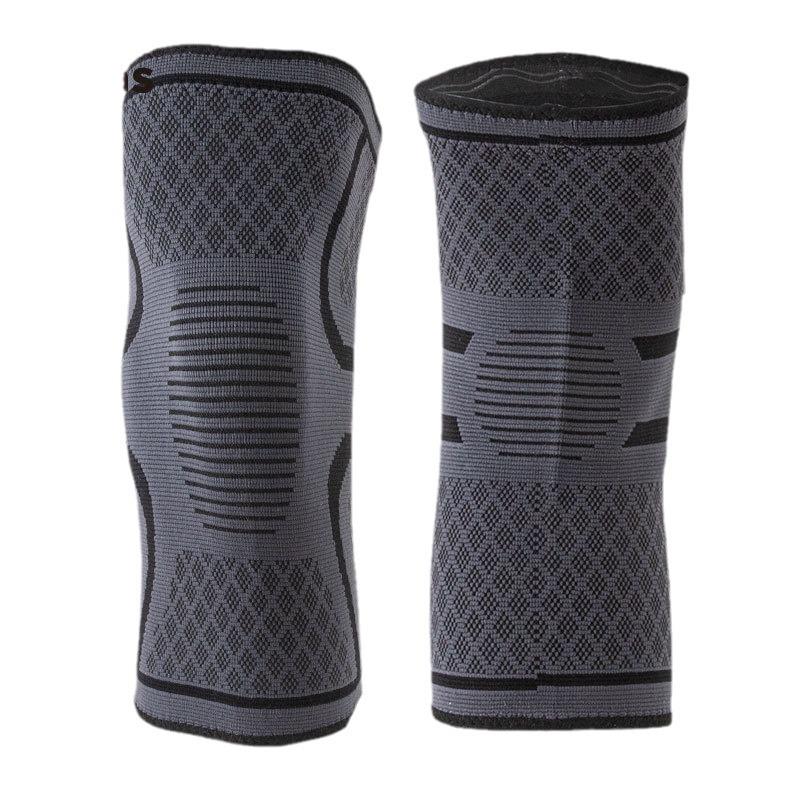 Breathable Anti-Slip Knit Knee Pad for Running, Basketball, Cycling, Fitness - Unisex Warm Nylon Support