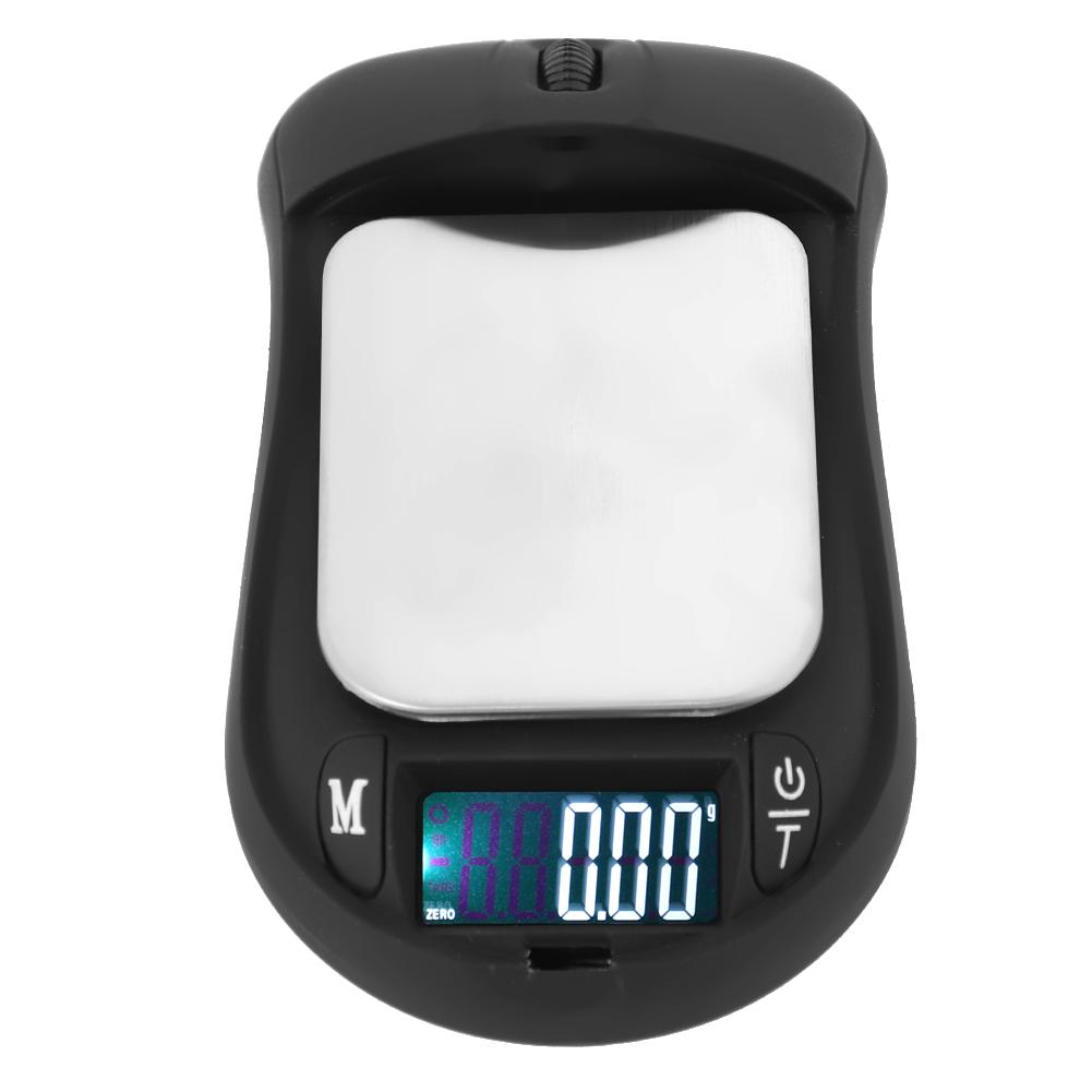 200g / 0.01g Electronic Digital Scale Portable Pocket Mouse Scale Jewelry Tea Weighing Tool