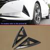 For Hyundai Elantra - Carbon Fiber Front Fog Light Cover Trims Accessory