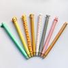 8pcs Zoo Themed Erasable Gel Pens Blue Ink with Eraser Rabbit Bear Smooth Comfortable Writing School Office