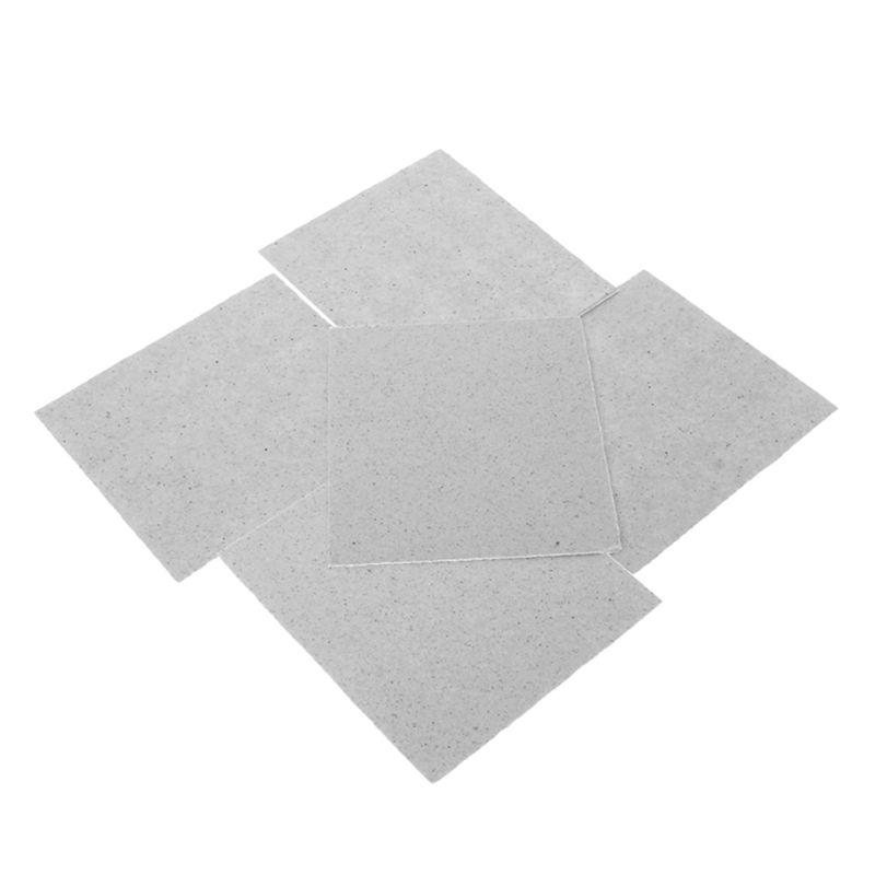 4pcs Universal Microwave Oven Mica Plates Sheets Cover Thick Replacement Part Home Appliances