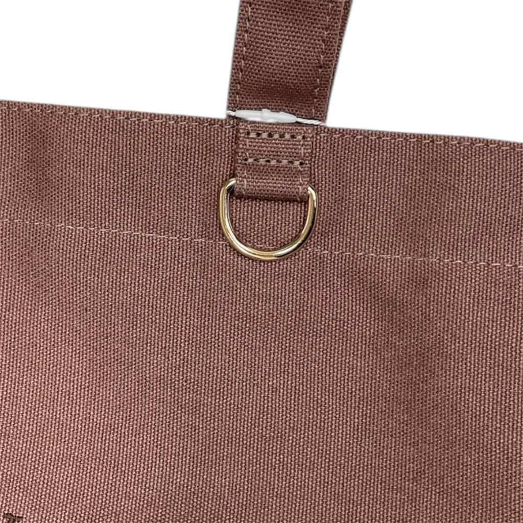 Marimo Craft Miffy Dolce Series Tote Bag, Brown, Approx. W320 x H380 x D10mm (DBM-3070)