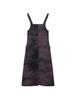 BUCKAROO Women'S Nylon Garment-Dyed Long Dress Charcoal Gray