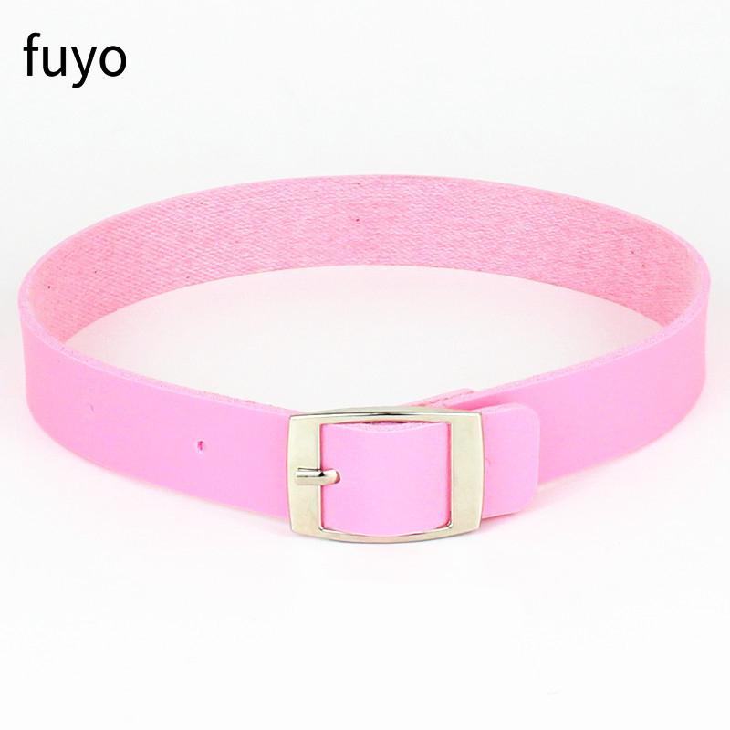 

Панк Металлическая Кисточка Подвеска Розовый ПУ Кожа Чокер Воротник Сексуальный Шипованный Шейный Ремешок Ключица Мужские Ожерелья для Женщин Готическая Ювелирная Бижутерия