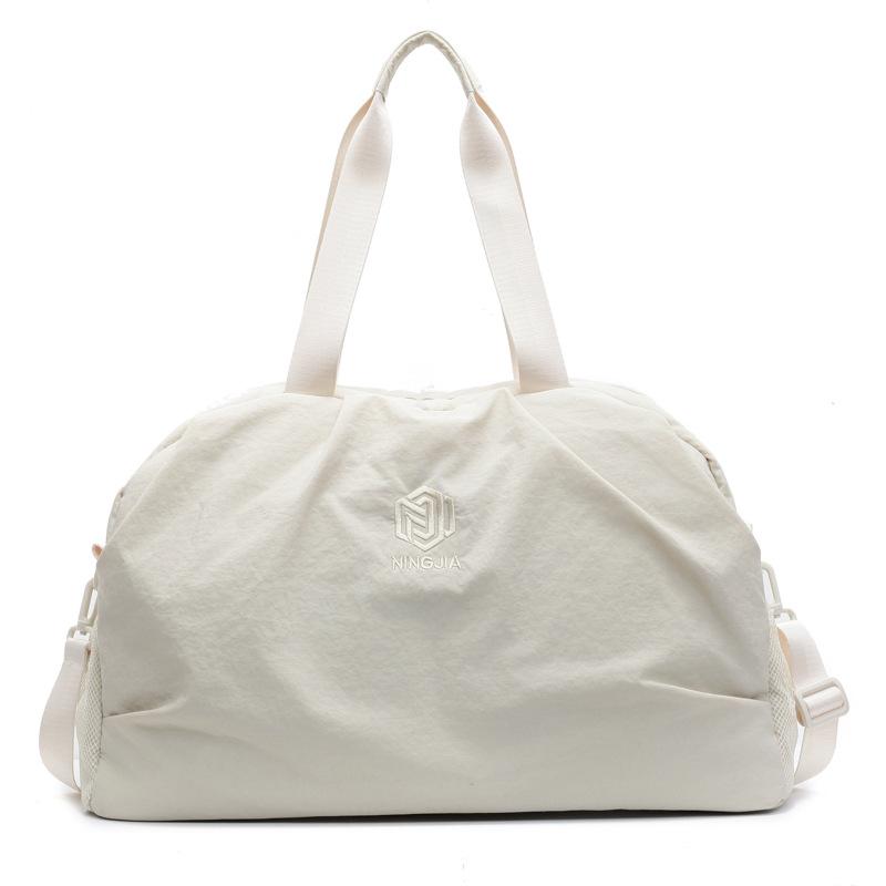 Dry and wet separation women's sports bag casual fitness yoga bag simple and fresh short-distance out portable travel bag