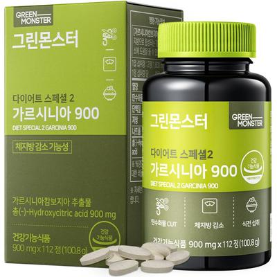 Dieta Zielonego Potwora Specjalna 2 Garcinia 900, 112 Tabletek