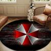 Umbrella Corporation Logo Round Mat, Anti-slip Circle Carpet Chair Rug For livingroom,Bedroom, Doormat Home Decor Gift Christmas Gifts