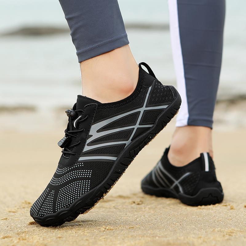 Breathable Aqua Shoes Unisex Quick Drying Lightweight Wading Sneakers Non Slip Soft Sole Water Shoes for Beach Swim Diving Surf