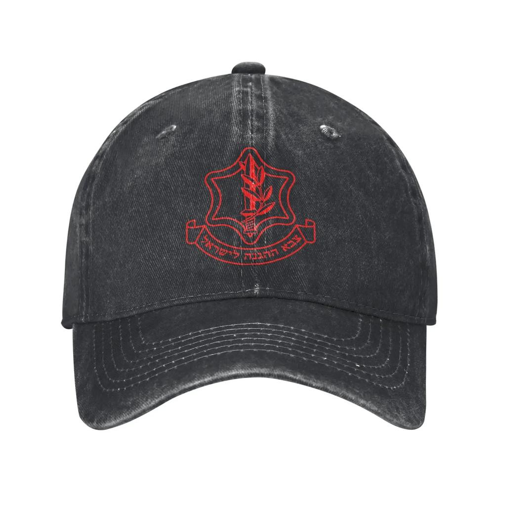 Army Defense Forces IDF Baseball Cap Distressed Washed s Cap Fashion Outdoor Workouts Adjustable Fit Sun Cap