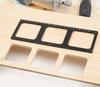 86 Box Switch & Socket Hole Punching Mold - Woodworking Template for Wardrobe Socket & Wire Box Grooving