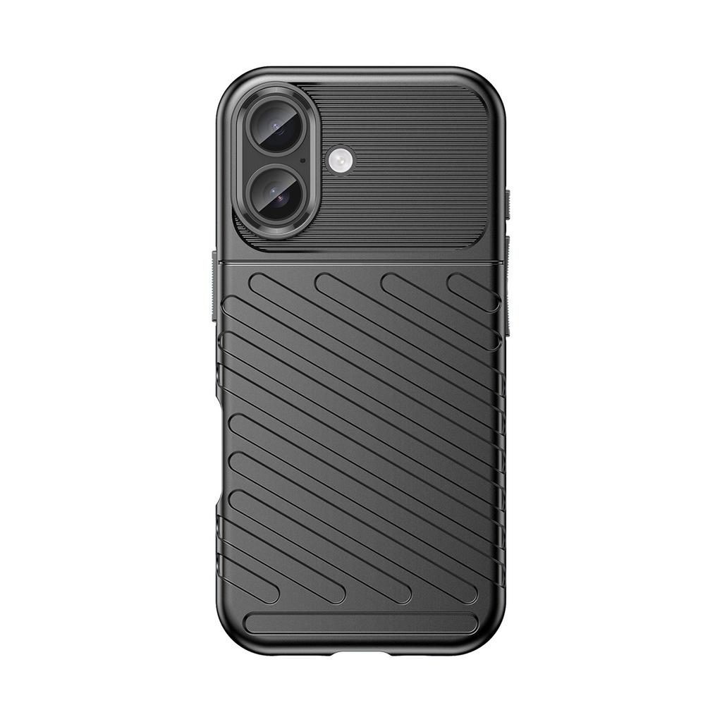 Etui pokrowiec plecki na iPhone 17 Thunder Case - czarne