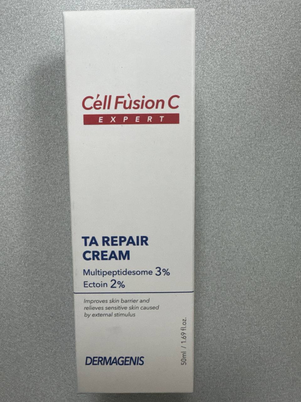 CELL FUSION C Expert TA Repair Cream 50мл, Регенерирующий, Увлажняющий, Корейская косметика, K-beauty