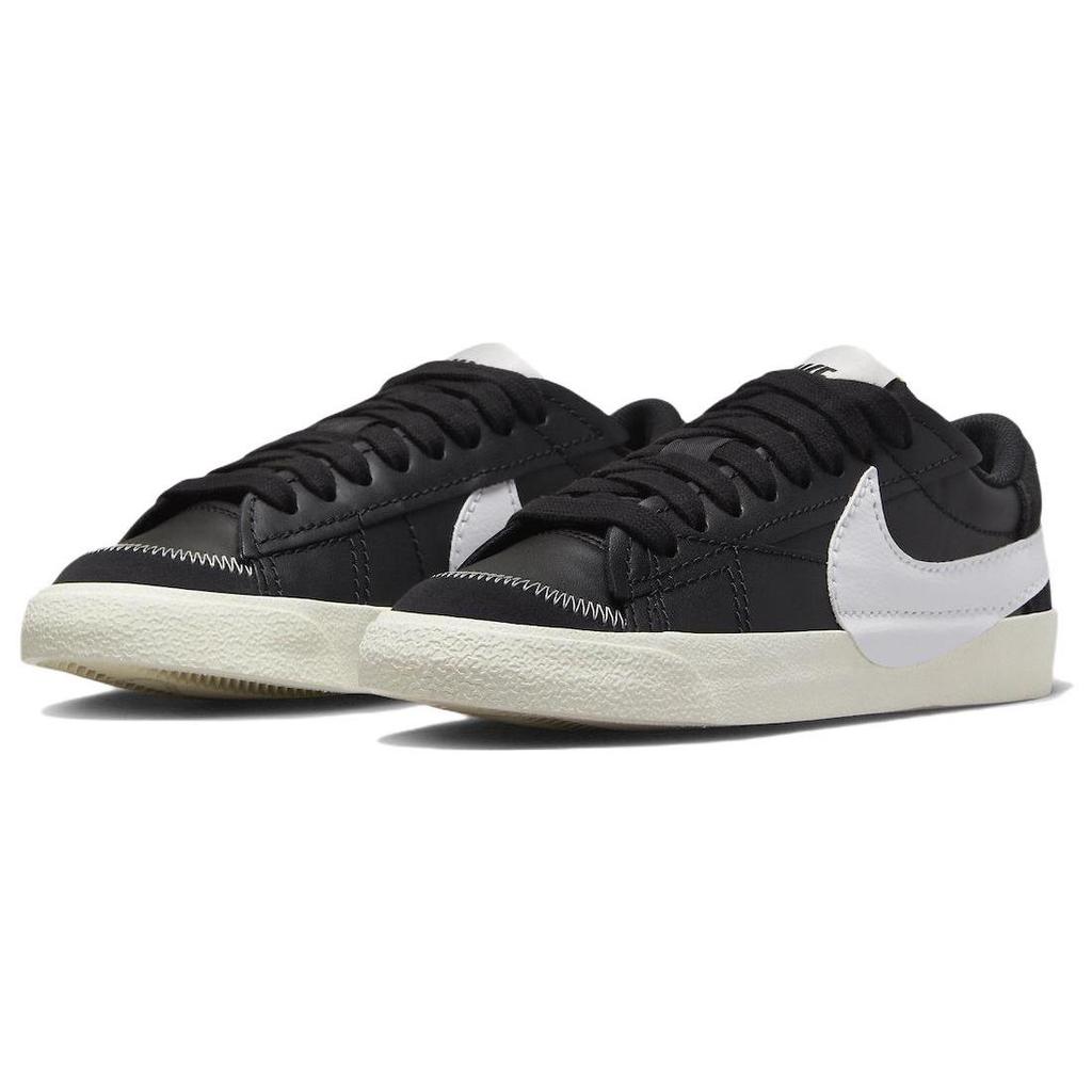 Nike Womens Blazer Low '77 Jumbo 'Black White' (women's Sizes) Black / Sail / White Skateboard Shoes FD9858 001