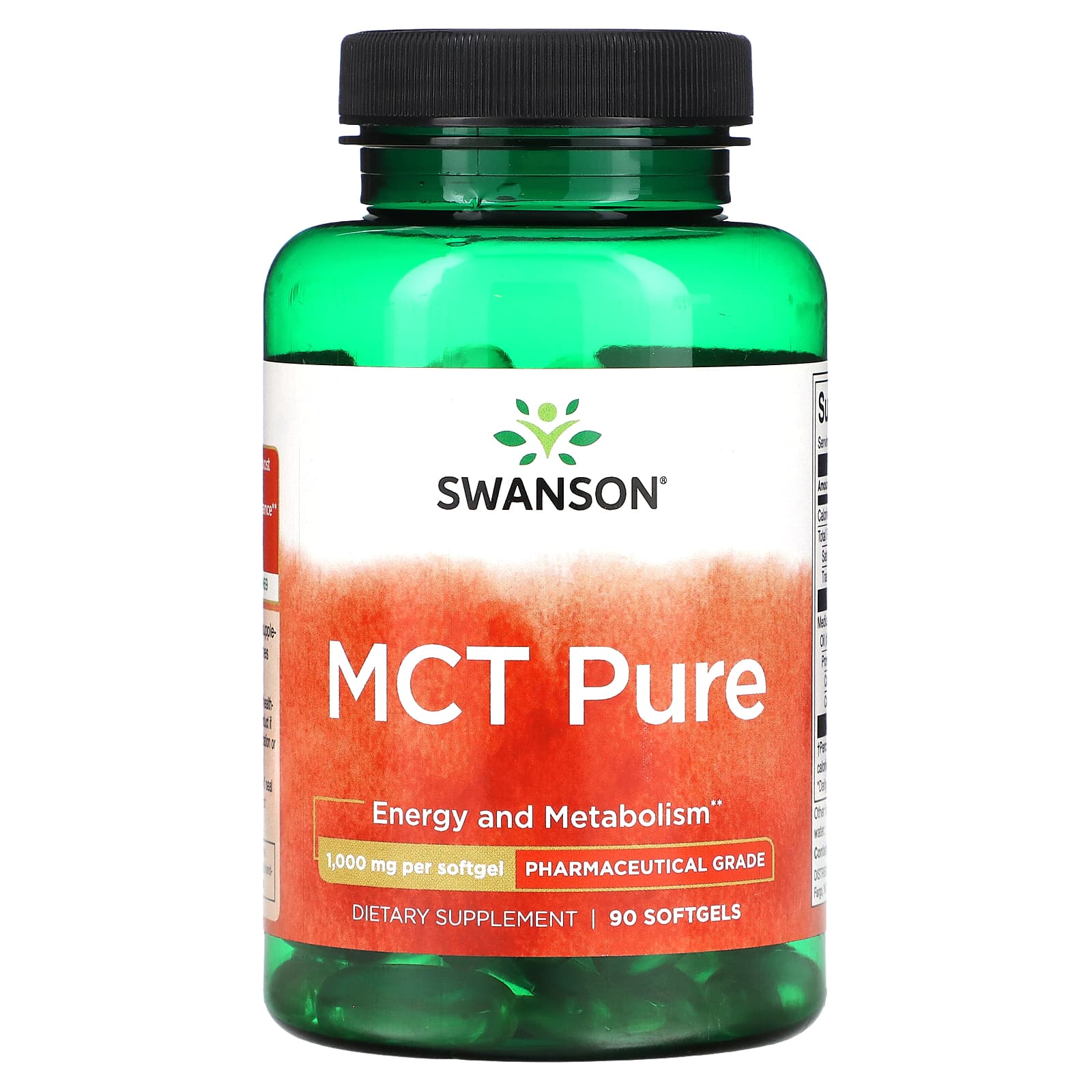 

Mct Pure, 1,000Mg, 90 Softgels