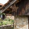Five-pointed Star Vintage Bell Pendant Pastoral Style Door Hanging Hanging Star Decoration  Eaves