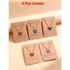 Fashion Latest Stylish Butterfly Jewellery Necklace Set for Women Pendant Necklace Gifts for Girls