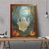 DIY Diamond Painting Canvas Cute Ghost Swing Pumpkin Design 5D Full Drill Art Creative Leisure Craft Home Decor Wall Decoration