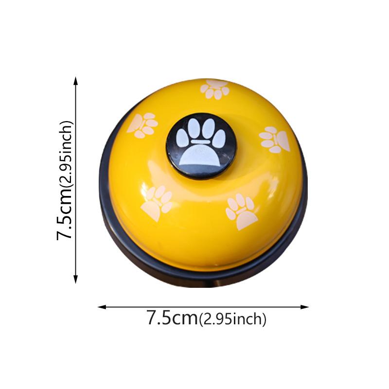 Interactive Dog Training Bell Toy, Battery Free, Pet Calling and Rewards Dog Toys for Puppy Pet Call Puppy Accessories Pet Toys