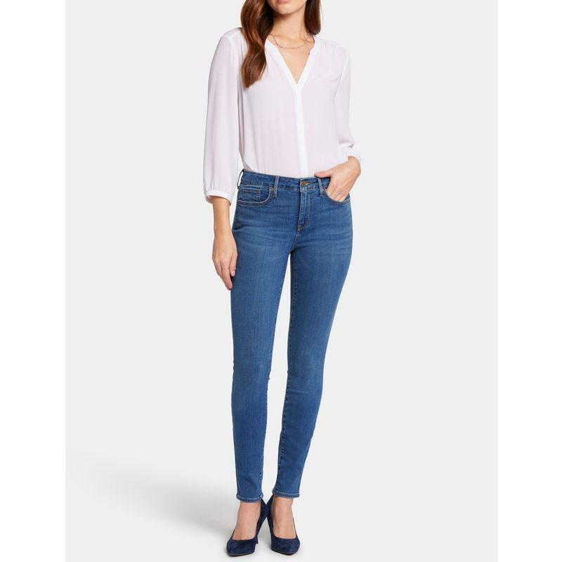 2 Pieces 10% Off Export USA Plus Size NY Family Ami Series Ankle Tight High Waist Stretch Pencil Feet Denim (Ankle-Length Pants)