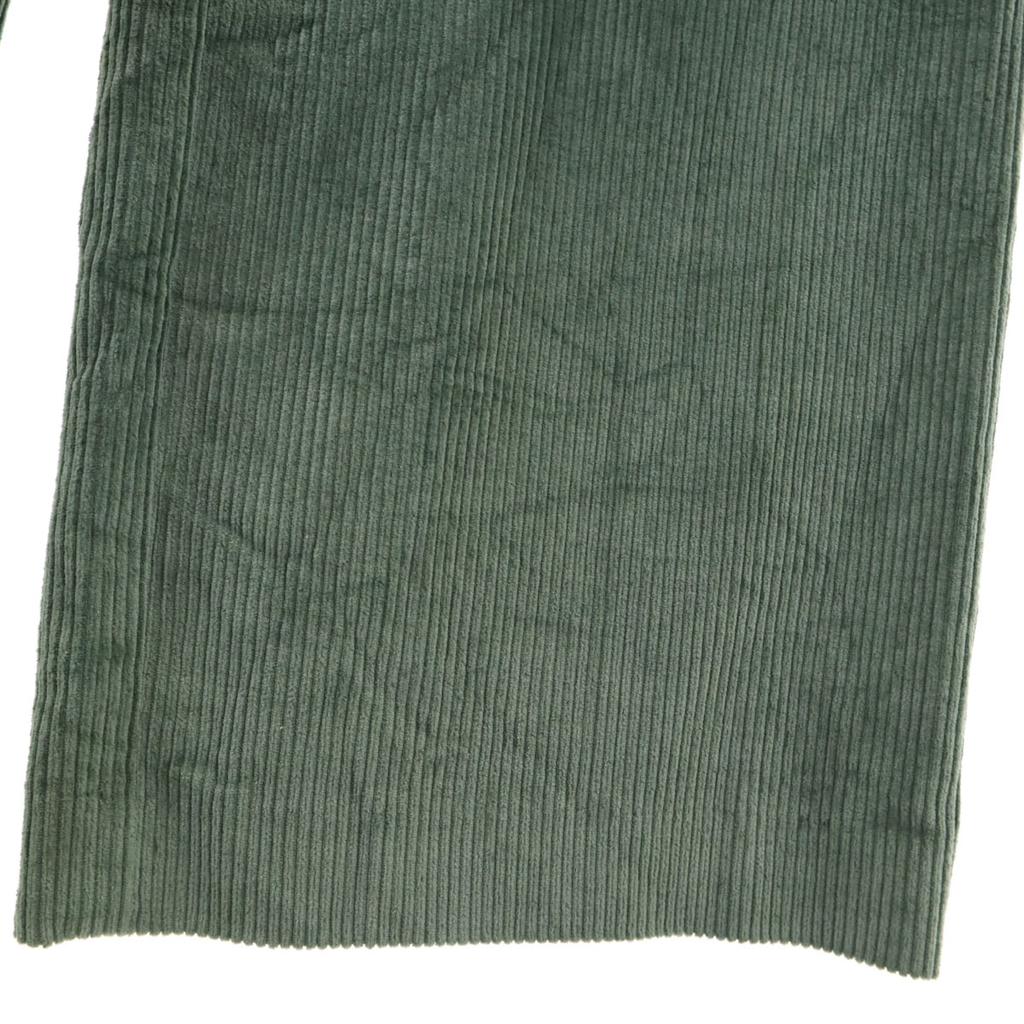 A.P.C. Two-pleat corduroy Wide pants 34 green Women Used