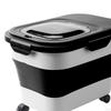 Cat Food Storage Container Box Organizer Large Leakproof Grains Rice