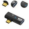 Type C To USB Adapter with PD Charging Wide Compatibility Stable Connection Male and Female