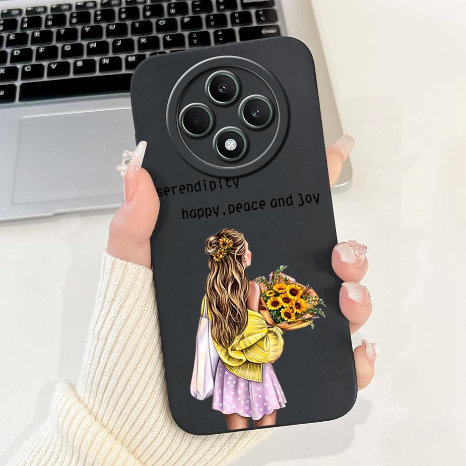 Für Oppo Reno12 F 4G Hülle CPH2687 Neue Luxus Candy Lackierte Abdeckung Stoßfeste Handyhülle Für Oppo Reno 12F Reno12 FS 5G Weiche Hülle