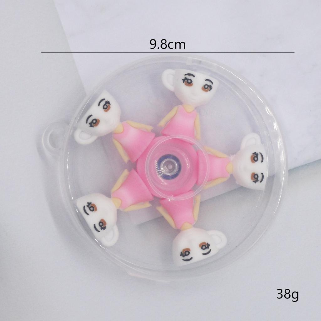 Italian Brainrot Tung Sahur Tralalero Tralala Ballerina Cappuccina Fidget Spinner Antistress Hand Spinner Stress Relief Toy