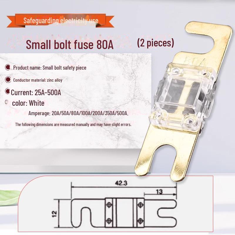 

Держатель предохранителя для автомобильного аккумулятора с высоким током и болтовым соединением, 20A-500A
