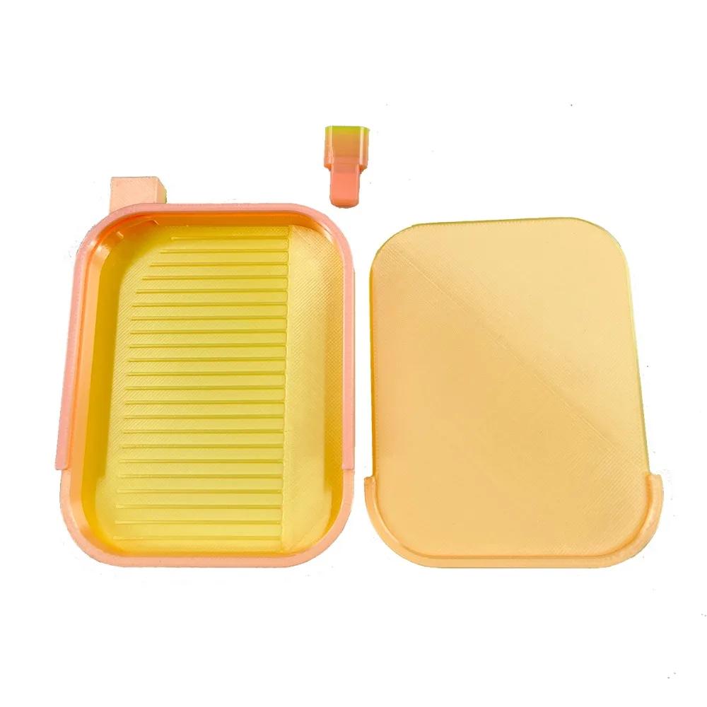 DIY Craft Large Diamond Painting Tray Embroidery Beading Plates Drill Storage Tray With Cover Colourful Drill Storage Container