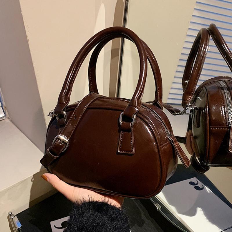 High-End Texture Retro Small Bag   Women's Bag Autumn and Winter Popular Popular Messenger Bag Portable Square Sling Bags