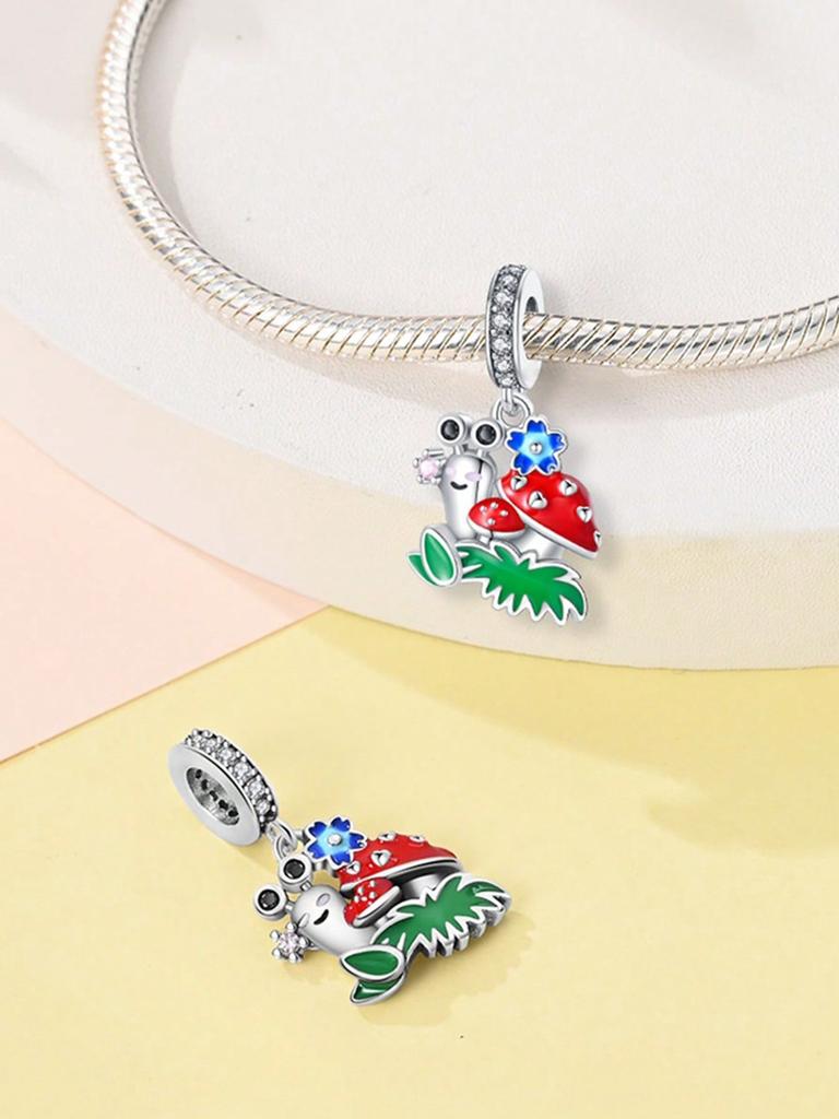 Charms Plata Animals Elephants And Zebras Beads Copper Plated Fit Charms Copper Original Bracelet For Jewelry Making Diy Charm