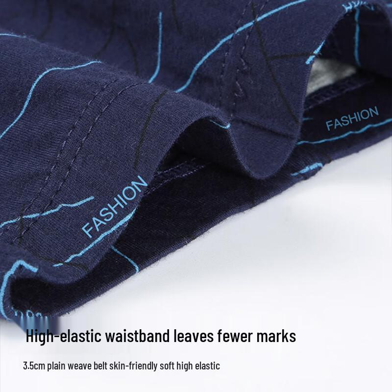 Langsha Men's Plus Size Boxer Briefs