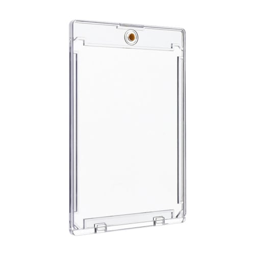 Seal Trading Card Storage Case Clear Display Holder for Gaming Cards Dustproof Collector Card Protector for Collectors