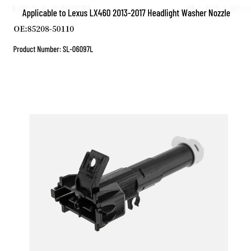 Lexus LX460 13-17 Headlight Washer Nozzle 85208-50110 85207-50110