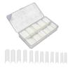 360 buc Tips Unghii False Extra Lungi Forma U Tips Unghii False cu Cutie pentru Salon de Unghii DIY Unghii