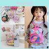Adorable Children's Backpack With Shimmering Sequins And Charming Bow For School