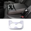 For Mazda CX-8 CX8 2017- 2024 Carbon Fiber Front Rear Water Cup Holder Panel Cover Trim Interior Accessories Car Styling