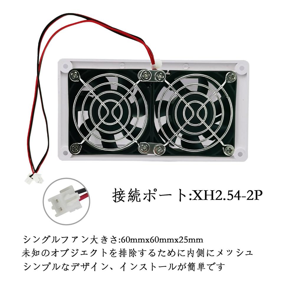 Pocaton RV Belüftungskühlventilator, Übernachtungs-Belüftungsventilator, Seitenluftauslassventilator Kühlung Abluftventilator für Wohnmobil, Camper, Yacht