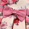 New Cross-Border Long Princess Printed Dress for Girls - Fashion Show Evening Gown